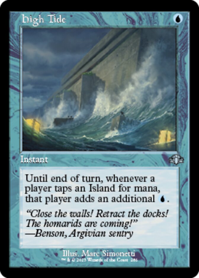 High Tide (Retro) [Dominaria Remastered] | Magic Magpie