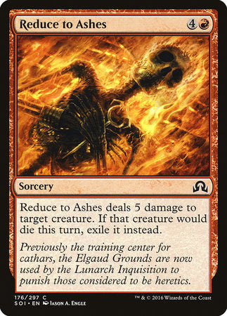 Reduce to Ashes [Shadows over Innistrad] | Magic Magpie