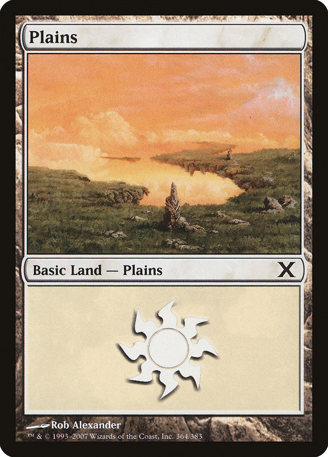 Plains (364) [Tenth Edition] | Magic Magpie