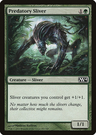 Predatory Sliver [Magic 2014] | Magic Magpie