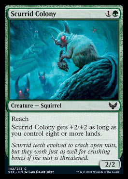 Scurrid Colony [Strixhaven: School of Mages] | Magic Magpie