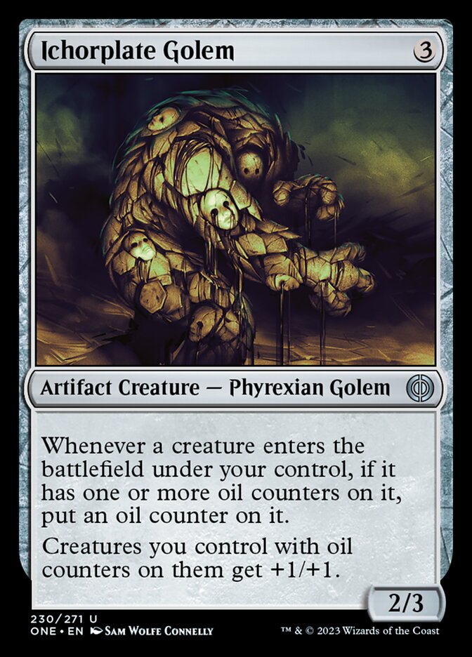 Ichorplate Golem [Phyrexia: All Will Be One] | Magic Magpie