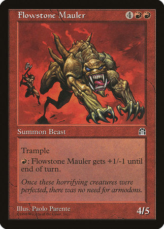 Flowstone Mauler [Stronghold] | Magic Magpie