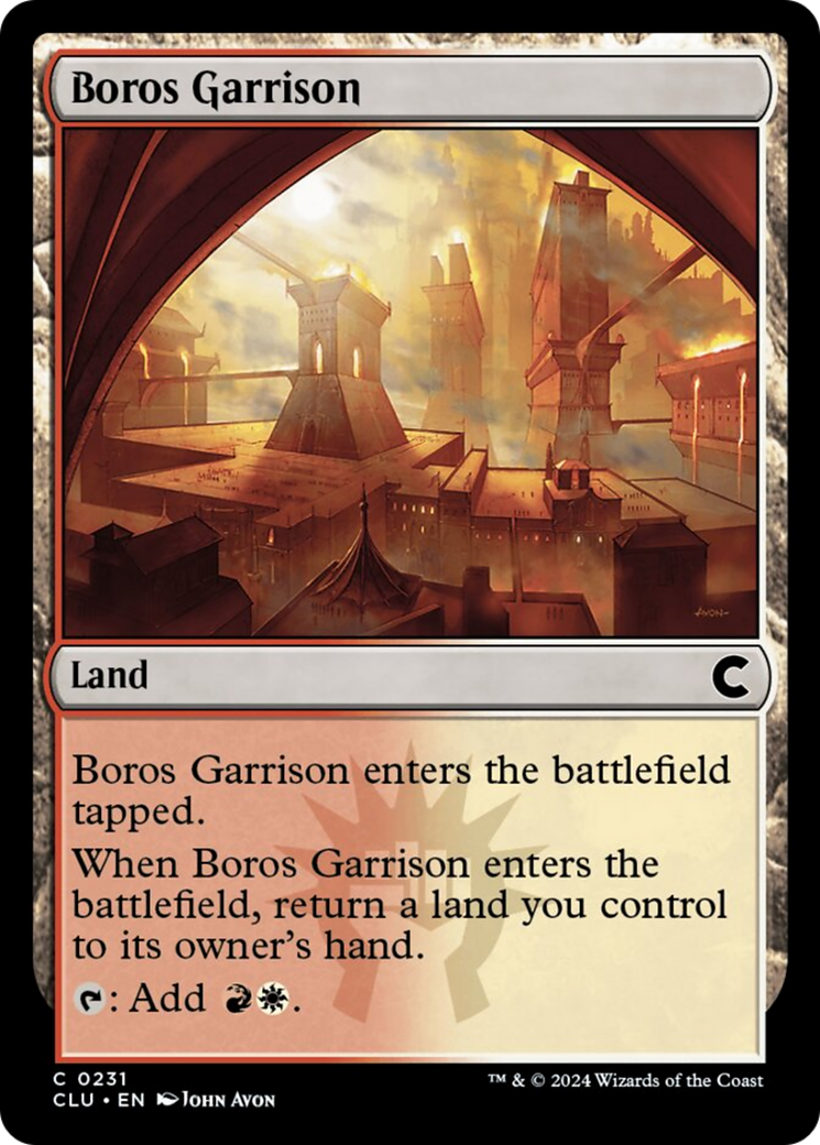 Boros Garrison [Ravnica: Clue Edition] | Magic Magpie