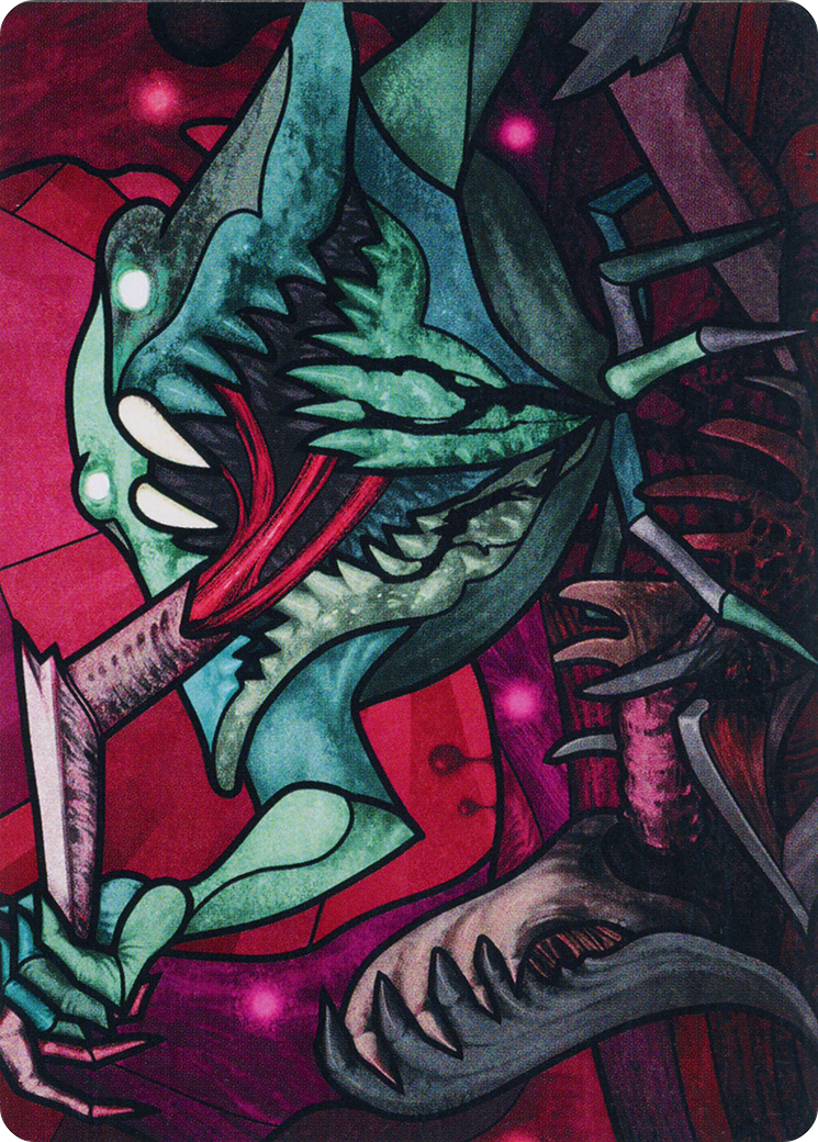 Yargle, Glutton of Urborg Art Card [March of the Machine Art Series] | Magic Magpie
