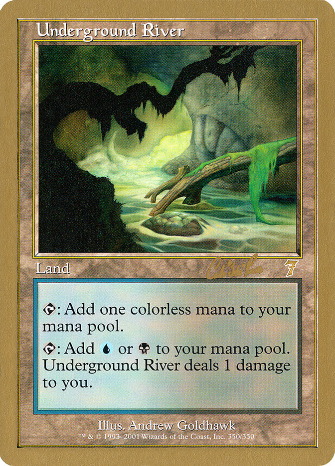 Underground River (Carlos Romao) [World Championship Decks 2002] | Magic Magpie