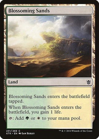 Blossoming Sands [Khans of Tarkir] | Magic Magpie