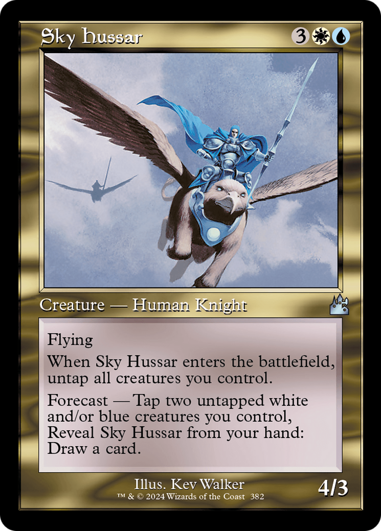 Sky Hussar (Retro Frame) [Ravnica Remastered] | Magic Magpie