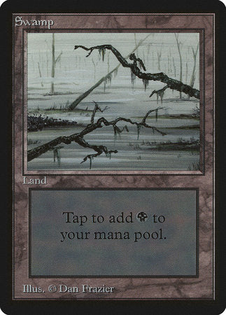 Swamp (C) [Limited Edition Beta] | Magic Magpie