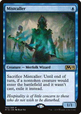 Mistcaller [Core Set 2019] | Magic Magpie