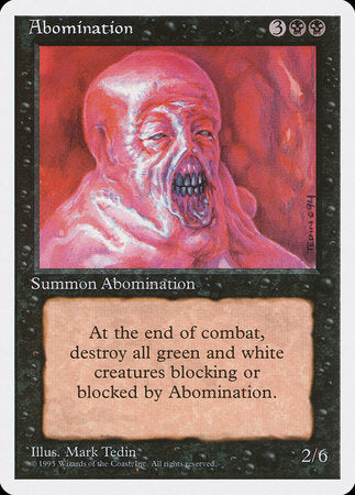Abomination [Fourth Edition] | Magic Magpie