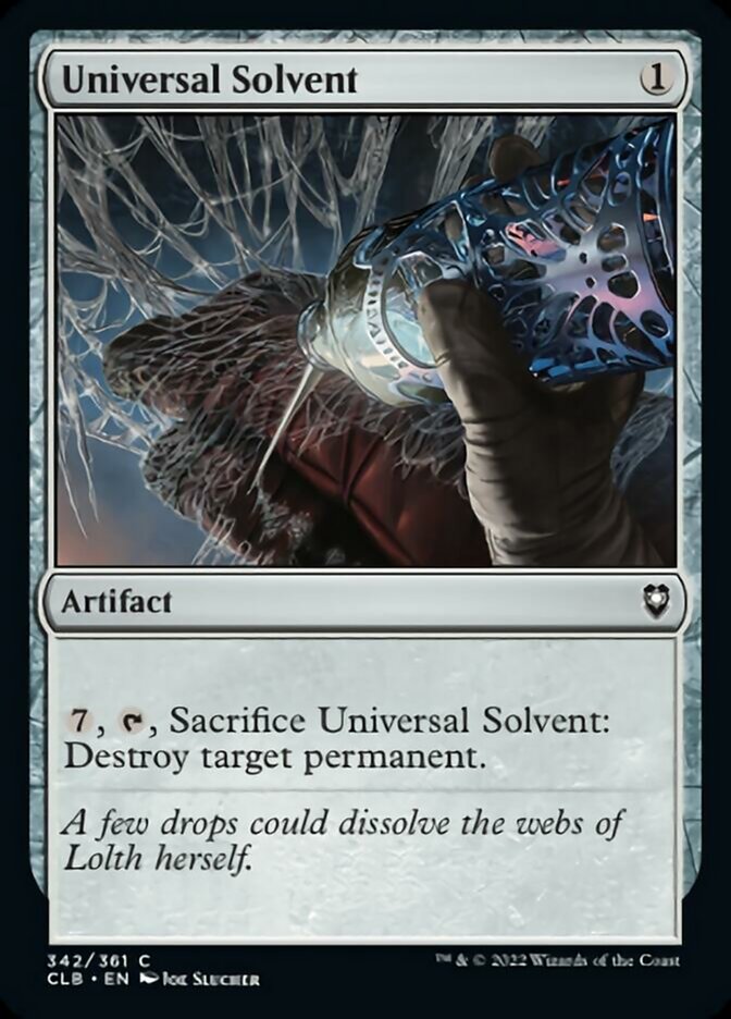 Universal Solvent [Commander Legends: Battle for Baldur's Gate] | Magic Magpie