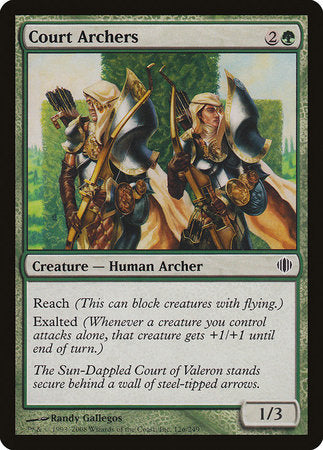 Court Archers [Shards of Alara] | Magic Magpie