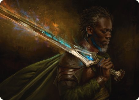 Anduril, Flame of the West Art Card [The Lord of the Rings: Tales of Middle-earth Art Series] | Magic Magpie