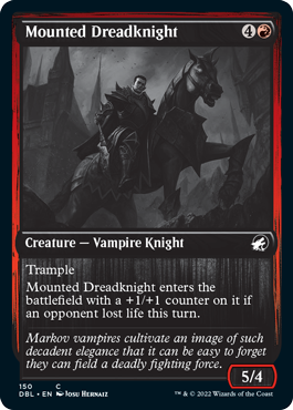 Mounted Dreadknight [Innistrad: Double Feature] | Magic Magpie