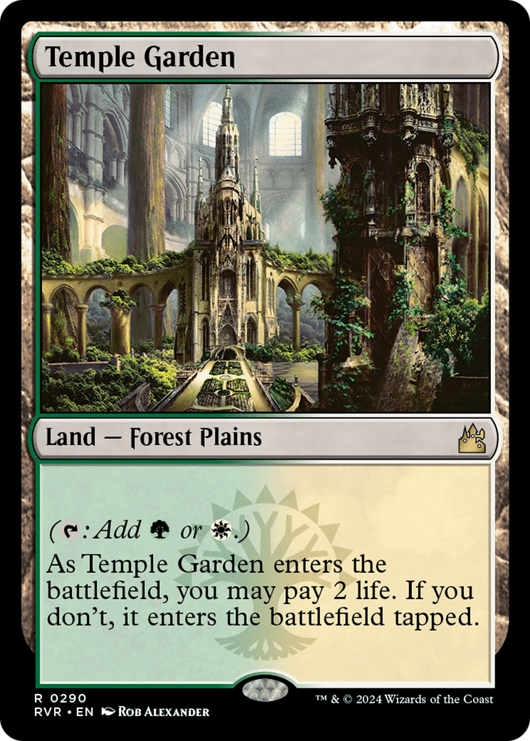 Temple Garden [Ravnica Remastered] | Magic Magpie