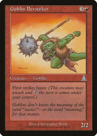 Goblin Berserker [Urza's Destiny] | Magic Magpie