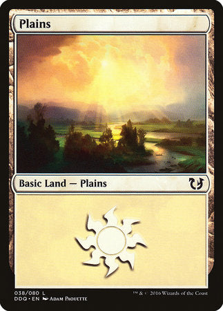 Plains (38) [Duel Decks: Blessed vs. Cursed] | Magic Magpie