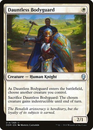 Dauntless Bodyguard [Dominaria] | Magic Magpie