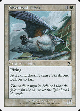 Skyshroud Falcon [Seventh Edition] | Magic Magpie