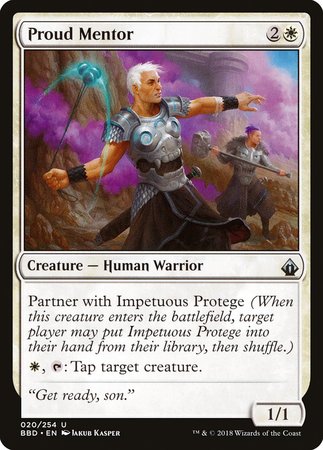 Proud Mentor [Battlebond] | Magic Magpie