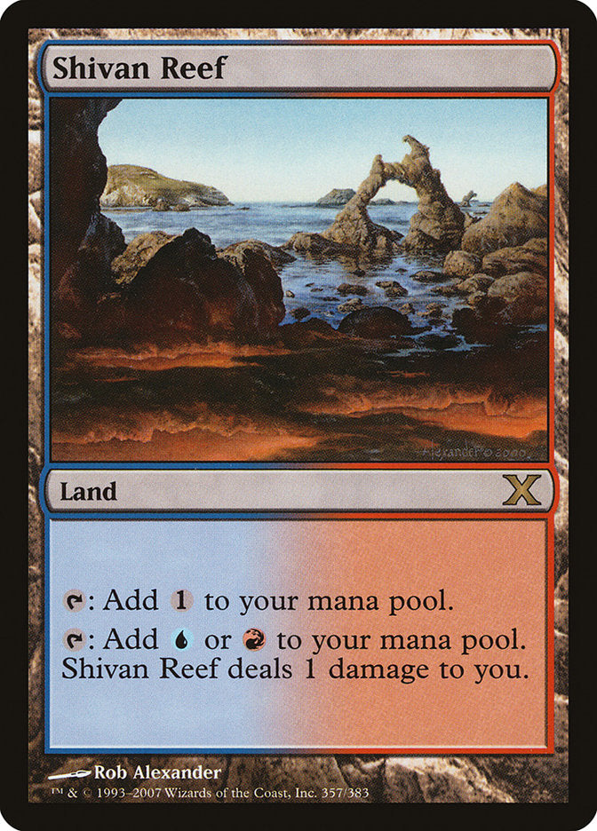 Shivan Reef [Tenth Edition] | Magic Magpie