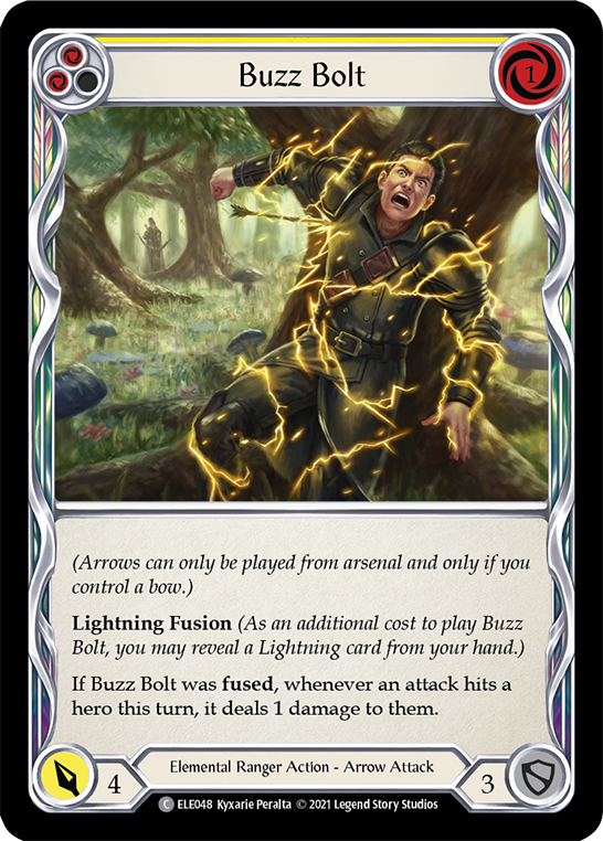 Buzz Bolt (Yellow) [ELE048] (Tales of Aria)  1st Edition Normal | Magic Magpie