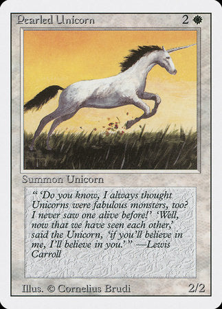 Pearled Unicorn [Revised Edition] | Magic Magpie