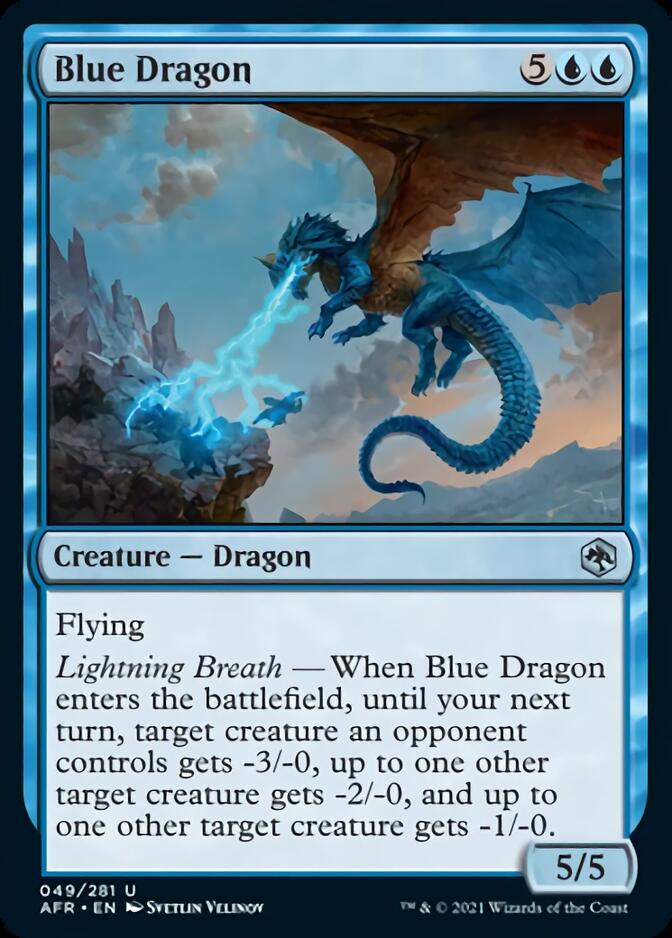 Blue Dragon [Dungeons & Dragons: Adventures in the Forgotten Realms] | Magic Magpie