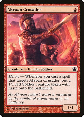 Akroan Crusader [Theros] | Magic Magpie