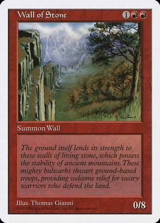 Wall of Stone [Fifth Edition] | Magic Magpie