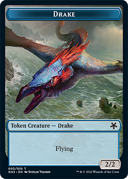 Soldier // Drake Double-Sided Token [Game Night: Free-for-All Tokens] | Magic Magpie