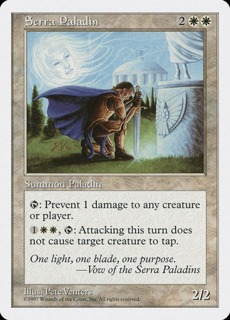 Serra Paladin [Fifth Edition] | Magic Magpie