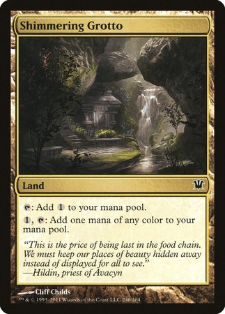 Shimmering Grotto [Innistrad] | Magic Magpie