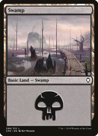 Swamp (298) [Commander Anthology Volume II] | Magic Magpie