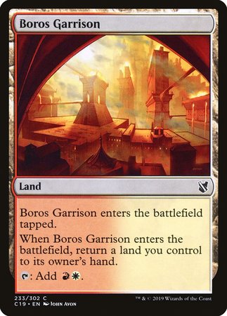 Boros Garrison [Commander 2019] | Magic Magpie