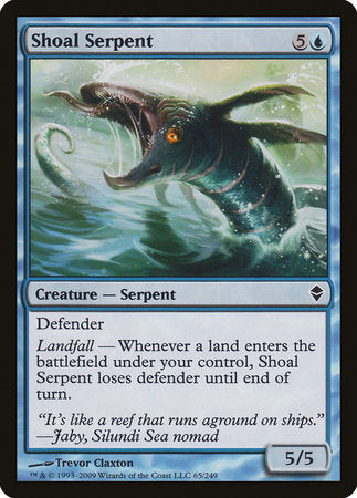 Shoal Serpent [Zendikar] | Magic Magpie