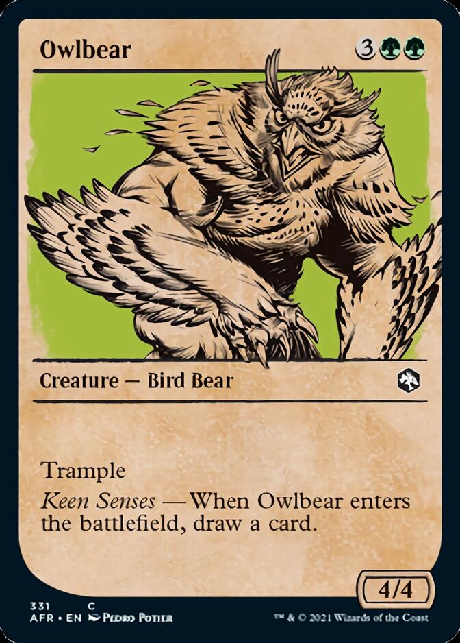 Owlbear (Showcase) [Dungeons & Dragons: Adventures in the Forgotten Realms] | Magic Magpie