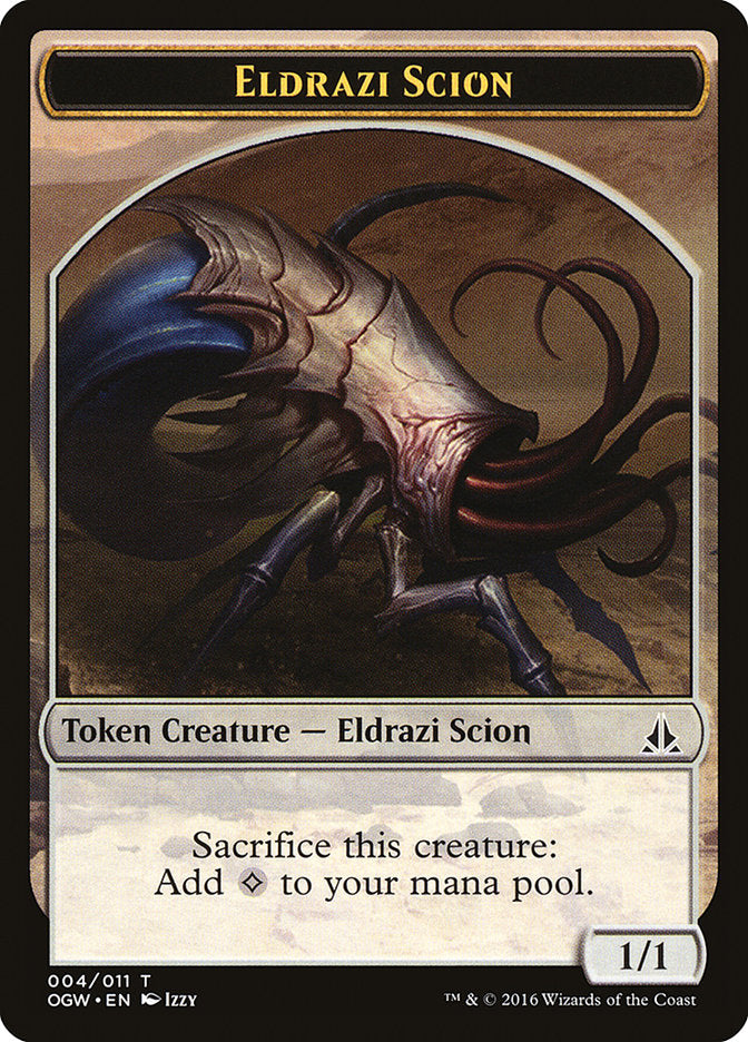 Eldrazi Scion (004/011) [Oath of the Gatewatch Tokens] | Magic Magpie