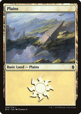 Plains (254) [Battle for Zendikar] | Magic Magpie