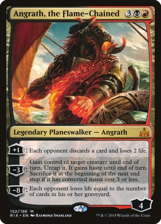 Angrath, the Flame-Chained [Rivals of Ixalan] | Magic Magpie