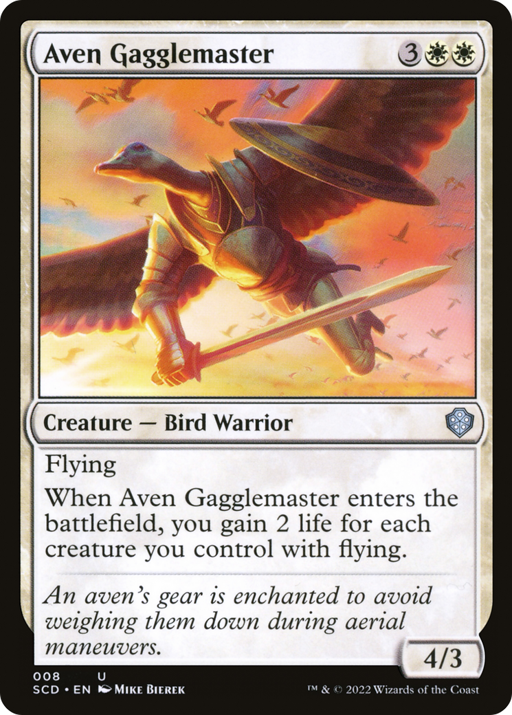 Aven Gagglemaster [Starter Commander Decks] | Magic Magpie