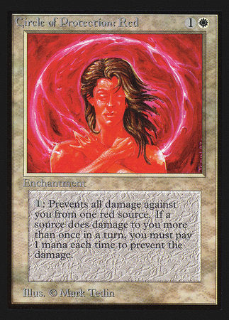 Circle of Protection: Red (IE) [Intl. Collectors’ Edition] | Magic Magpie