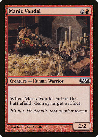 Manic Vandal [Magic 2011] | Magic Magpie