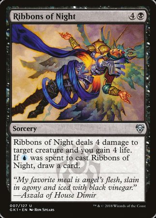 Ribbons of Night [GRN Guild Kit] | Magic Magpie