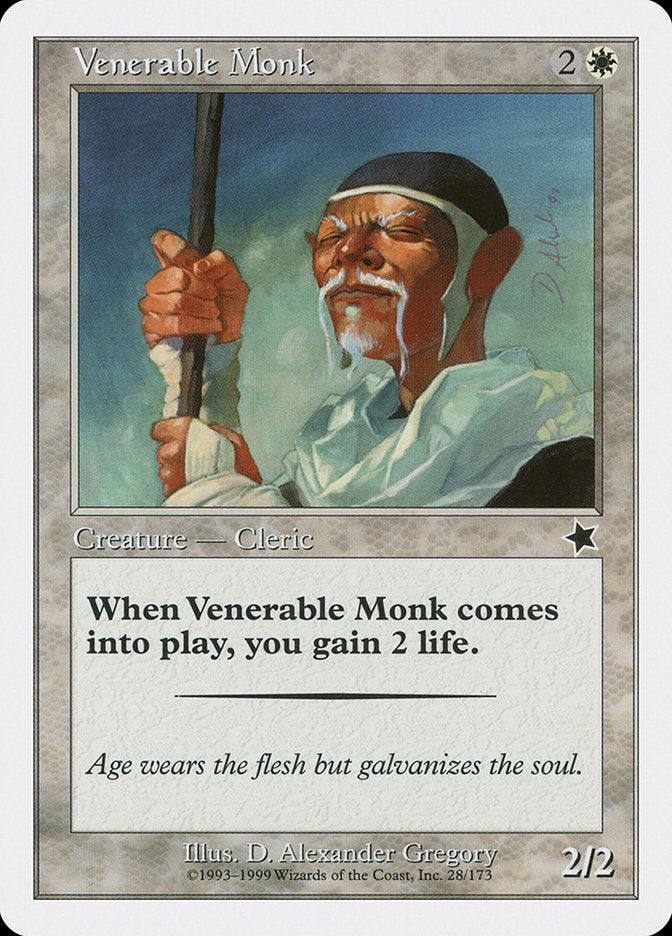 Venerable Monk [Starter 1999] | Magic Magpie