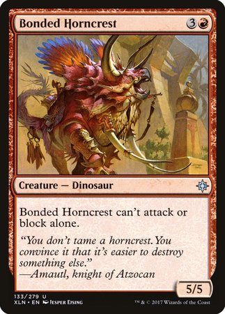 Bonded Horncrest [Ixalan] | Magic Magpie