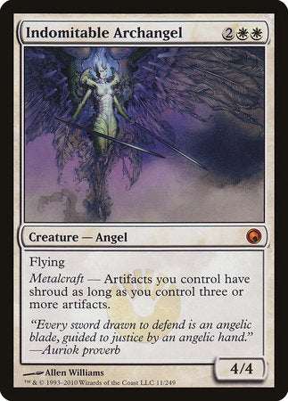 Indomitable Archangel [Scars of Mirrodin] | Magic Magpie
