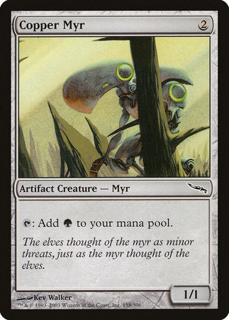 Copper Myr [Mirrodin] | Magic Magpie