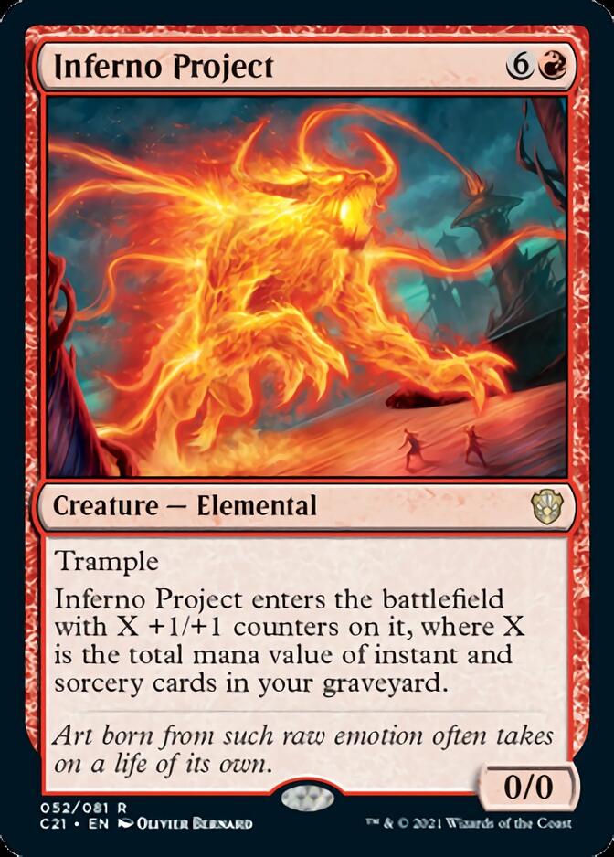 Inferno Project [Commander 2021] | Magic Magpie